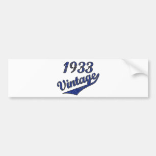 Pegatina Para Coche Vintage 1933