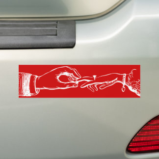 Pegatina Para Coche Vintage MANTENGA LA CALMA DE CASARSE