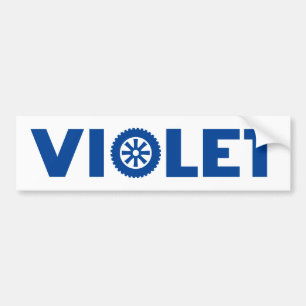 Pegatina Para Coche Violet Petrol Head