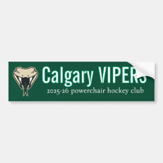 Pegatina Para Coche Vipers bumper sticker