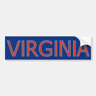 Pegatina Para Coche Virginia Bumper Sticker