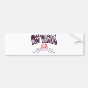 Pegatina Para Coche Virginia Occidental