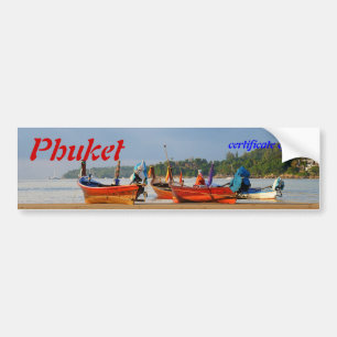 Pegatina Para Coche Visita Tailandia, Phuket