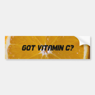 Pegatina Para Coche ¿Vitamina C conseguida?