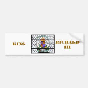 PEGATINA PARA COCHE VITRAL RICHARD III DE REINO UNIDO