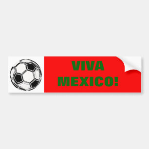 PEGATINA PARA COCHE ¡VIVA MÉXICO!