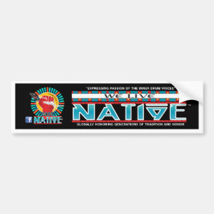 Pegatina Para Coche Vivimos colección de Native™