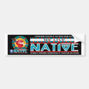 Pegatina Para Coche Vivimos colección de Native™