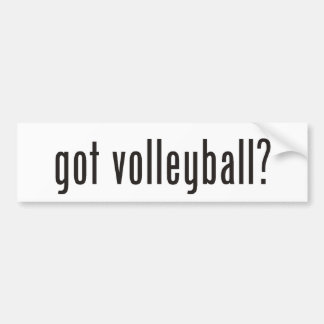 Pegatina Para Coche ¿voleibol conseguido?