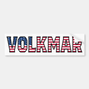 Pegatina Para Coche Volkmar Nombre Vorname Estados Unidos Aufkleber Pe