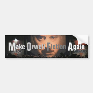 Pegatina Para Coche Volver a hacer Orwell Fiction