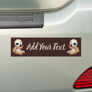 Pegatina Para Coche Voodoo Doll Personalizado enamorado