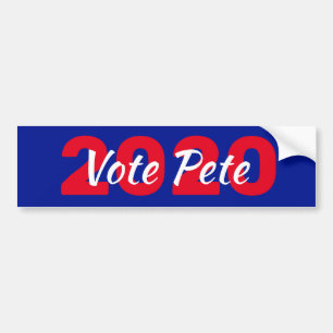 Pegatina Para Coche Vota a Pete por el presidente del 2020