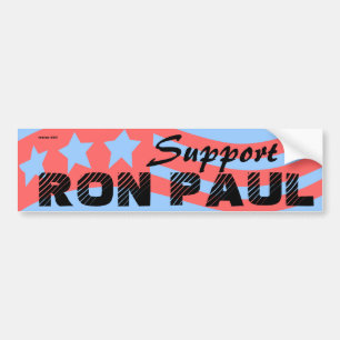 Pegatina Para Coche Votar a Ron Paul para las elecciones presidenciale