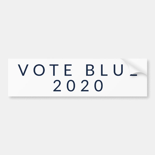 Pegatina Para Coche Votar por las elecciones de 2020 Biden Harris Simp (Frente)