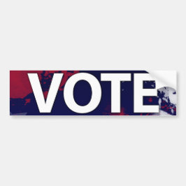 Pegatina Para Coche VOTE bumper sticker.