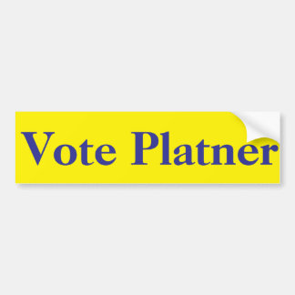 Pegatina Para Coche Vote Platner, Graham Platner contra Susan Collins