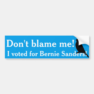 Pegatina Para Coche ¡Voté por Bernie!