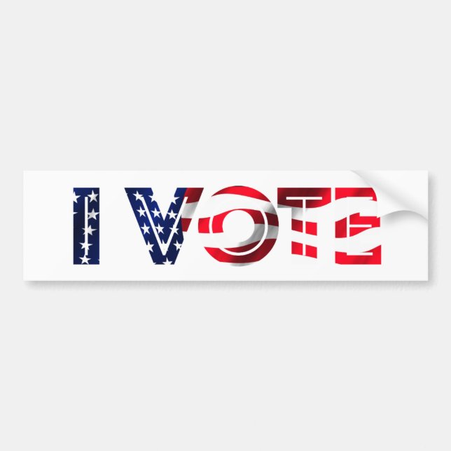 Pegatina Para Coche Voto (Frente)