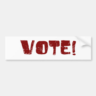 Pegatina Para Coche Voto