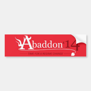 Pegatina Para Coche Voto Abaddon