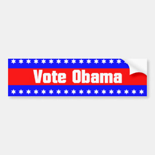 Pegatina Para Coche Voto Obama