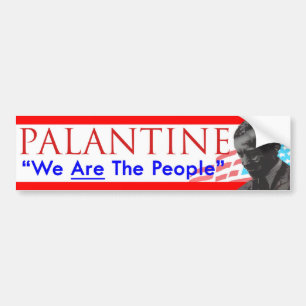 Pegatina Para Coche Voto Palantine de la decisión 2020 somos la gente
