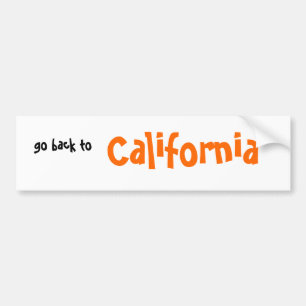 Pegatina Para Coche vuelve a, California