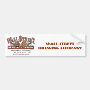Pegatina Para Coche WALL-STRRET-BREWING-for-Caf