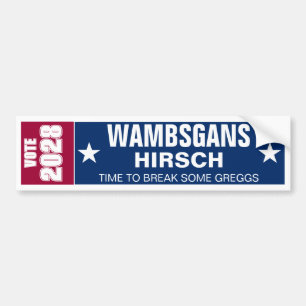 Pegatina Para Coche Wambsgans e Hirsch para 2028