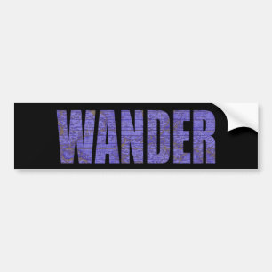 Pegatina Para Coche Wander