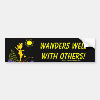 Pegatina Para Coche Wanders Bueno Con Otros