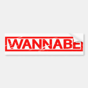 Pegatina Para Coche Wannabe Stamp