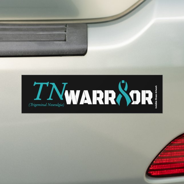 PEGATINA PARA COCHE WARRIOR...TN (en coche)