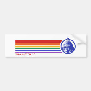 Pegatina Para Coche Washington DC