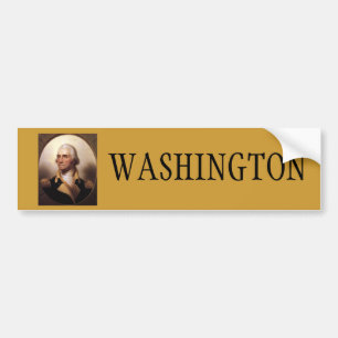 Pegatina Para Coche Washington para el presidente