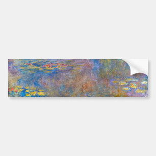 Pegatina Para Coche Water Lily Pond en Giverny, Claude Monet