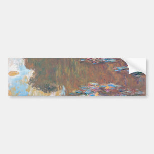 Pegatina Para Coche Water Lily Pond en Giverny, Claude Monet
