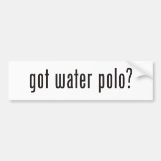 Pegatina Para Coche ¿water polo conseguido?