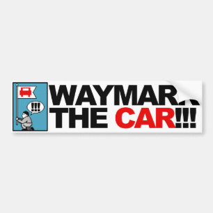 Pegatina Para Coche ¡WAYMARK EL COCHE! bumpersticker
