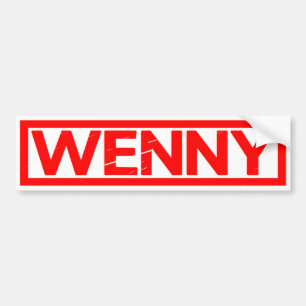 Pegatina Para Coche Wenny Stamp