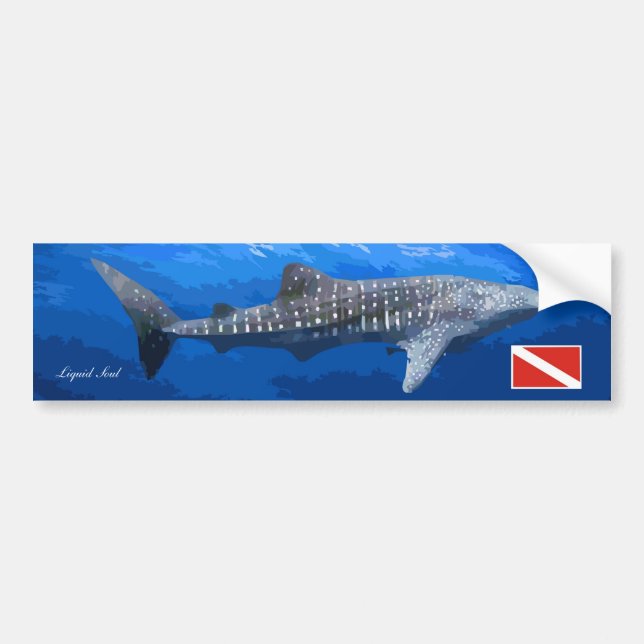 Pegatina Para Coche Whale Shark Sticker (Frente)