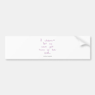 Pegatina Para Coche Whisperer del caballo: Yegua con IPod