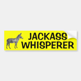 PEGATINA PARA COCHE WHISPERER DEL JACKASS