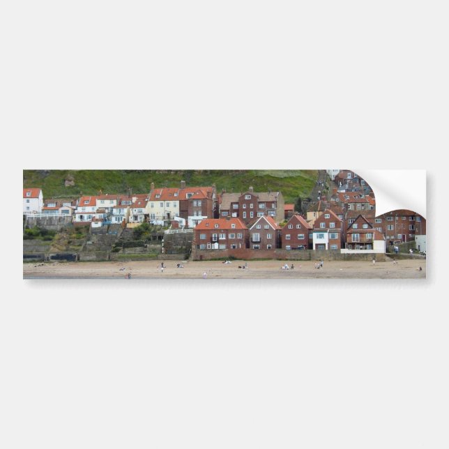 Pegatina Para Coche Whitby en North Yorkshire (Frente)