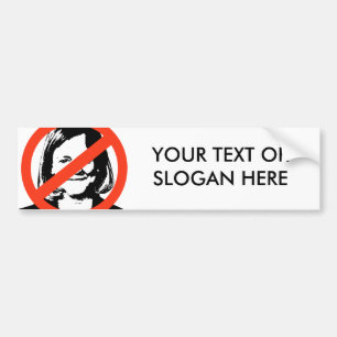 PEGATINA PARA COCHE WHITMAN DE ANTI-WHITMAN/DE ANTI-MEG