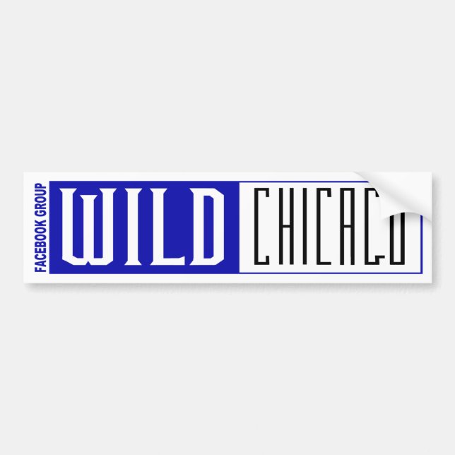 Pegatina Para Coche Wild Chicago TV Show (Frente)