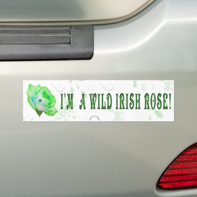 Pegatina Para Coche Wild Irish Rosa (Subido por el creador)