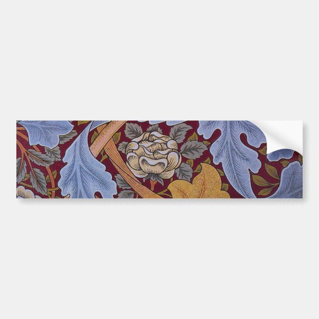 Pegatina Para Coche William Morris Acanthus St James Wallpaper (Frente)