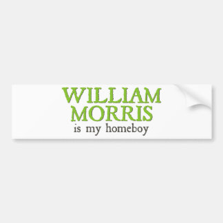 Pegatina Para Coche William Morris es mi Homeboy